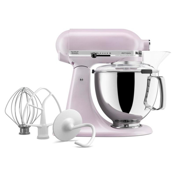 Batteur sur socle à tête inclinable KitchenAid de 4.7 L (5 pintes) de la série Artisan KSM150PSWF