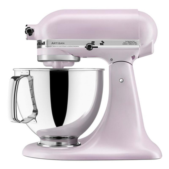 Batteur sur socle à tête inclinable KitchenAid de 4.7 L (5 pintes) de la série Artisan KSM150PSWF