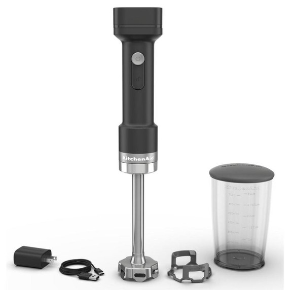 Mélangeur à main sans fil KitchenAid Go™ - pile comprise KHBRV71BM