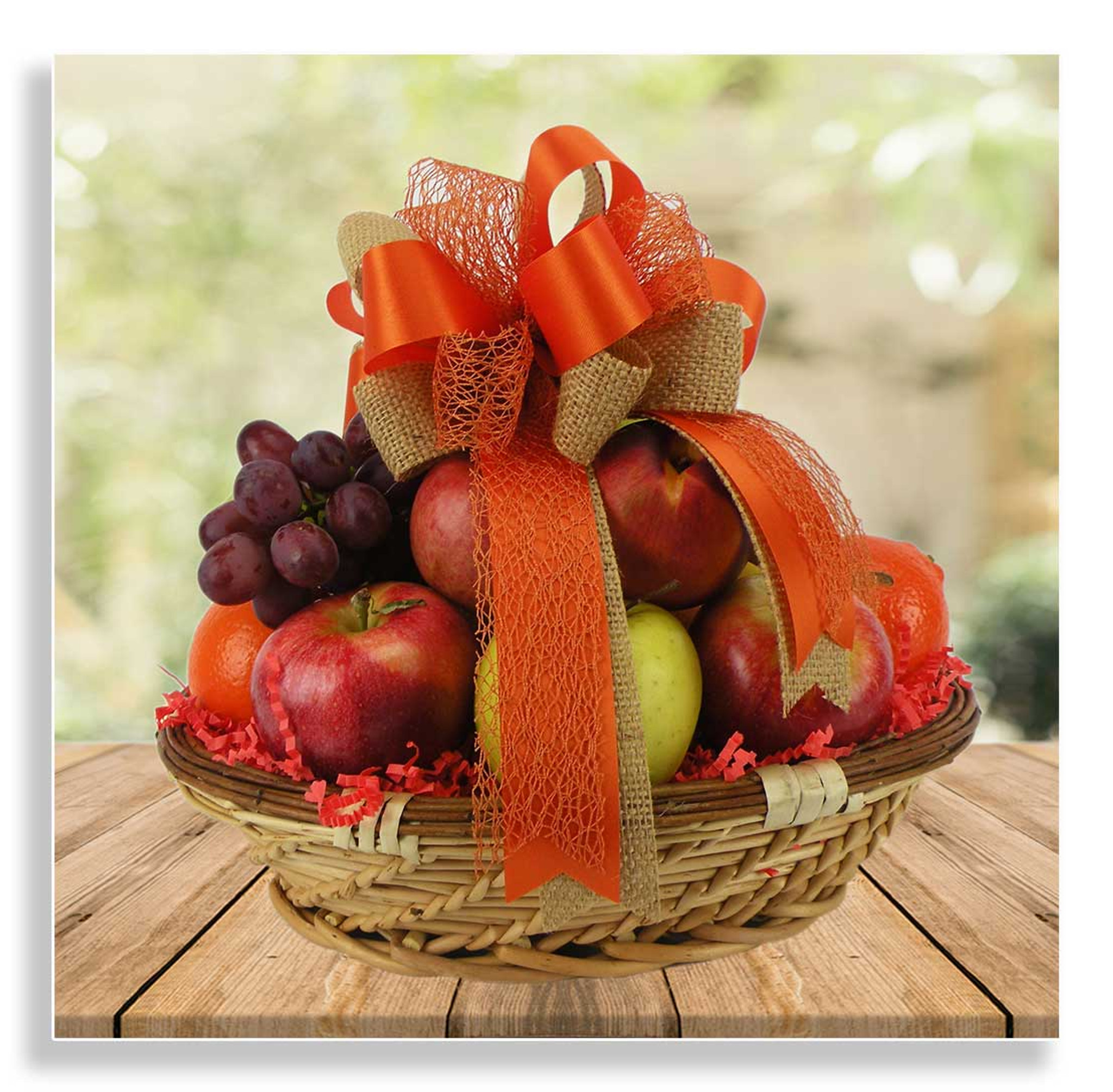 Fruit and Snack Sampler Basket in Englewood, CO | Floral Expressions