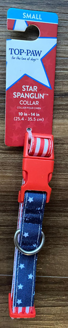 Top Paw Star Spanglin Small Dog Collar Top Paw Star Spanglin Small Dog Collar