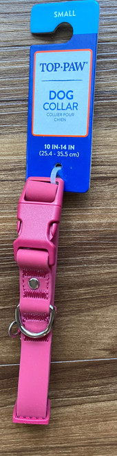 Top Paw Small Raspberry Core Dog Collar Top Paw Small Raspberry Core Dog Collar