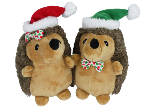 Multipet Holiday Hedgehog Dog Toys