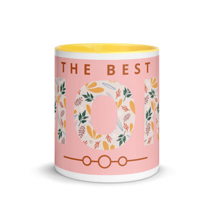 The Best Mom Mug with Color Inside The Best Mom Mug with Color Inside