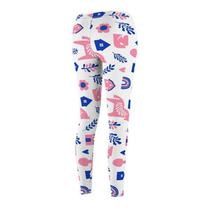 Whimsical Floral Casual Leggings for Women - Stylish Comfort for Everyday Wear Whimsical Floral Casual Leggings for Women - Stylish Comfort for Everyday Wear