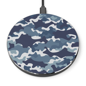 Camo Design Fast Wireless Charger - Stylish & Functional Charging Pad Camo Design Fast Wireless Charger - Stylish & Functional Charging Pad
