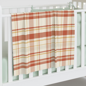 Cozy Plaid Baby Swaddle Blanket - Soft, Stylish Infant Wrap for Newborns Cozy Plaid Baby Swaddle Blanket - Soft, Stylish Infant Wrap for Newborns