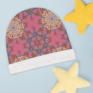 Colorful Mandala Baby Beanie - Cute Knit Hat for Newborns & Toddlers Colorful Mandala Baby Beanie - Cute Knit Hat for Newborns & Toddlers