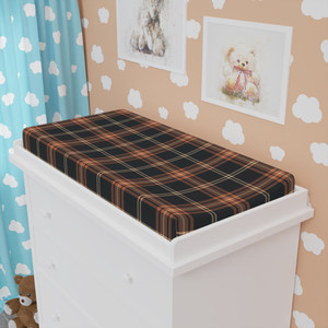 Plaid Baby Changing Pad Cover for Modern Nurseries Plaid Baby Changing Pad Cover for Modern Nurseries