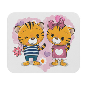 Adorable Cartoon Tiger Mouse Pad - Cute Gift for Kids and Animal Lovers Adorable Cartoon Tiger Mouse Pad - Cute Gift for Kids and Animal Lovers