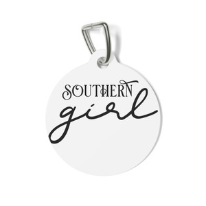 Southern Girl Pet Tag - Stylish Pet ID Tag for Southern Pet Lovers Southern Girl Pet Tag - Stylish Pet ID Tag for Southern Pet Lovers
