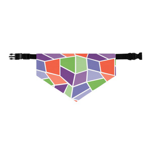 Colorful Geometric Pet Bandana Collar - Fun and Stylish Accessory for Dogs Colorful Geometric Pet Bandana Collar - Fun and Stylish Accessory for Dogs