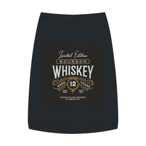 Bourbon Whiskey Pet Tank Top - Limited Edition Wine Lover's Dog Apparel Bourbon Whiskey Pet Tank Top - Limited Edition Wine Lover's Dog Apparel