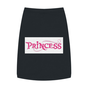 Cute Princess Pet Tank Top - Stylish & Fun Dog Outfit Cute Princess Pet Tank Top - Stylish & Fun Dog Outfit