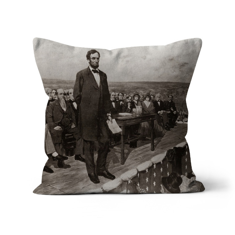 Gettysburg Address Cushion