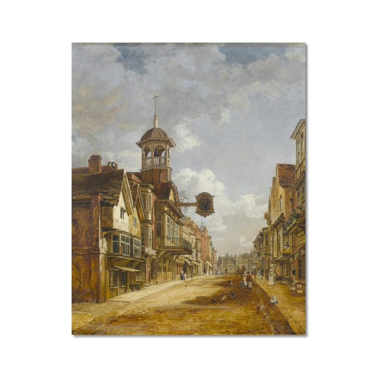 Guildford High Street (c.1828) Charles Deane Photo Art Print