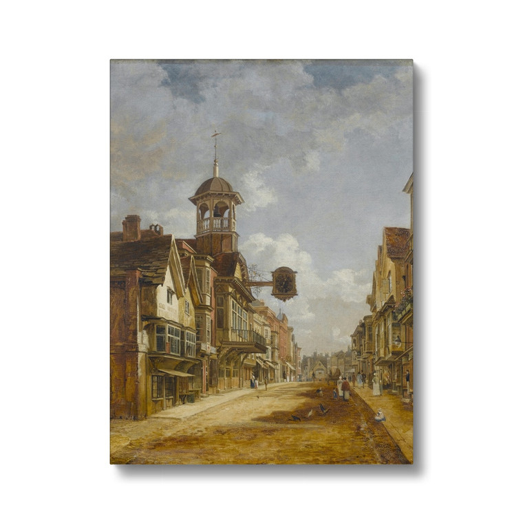 Guildford High Street (c.1828) Charles Deane Canvas