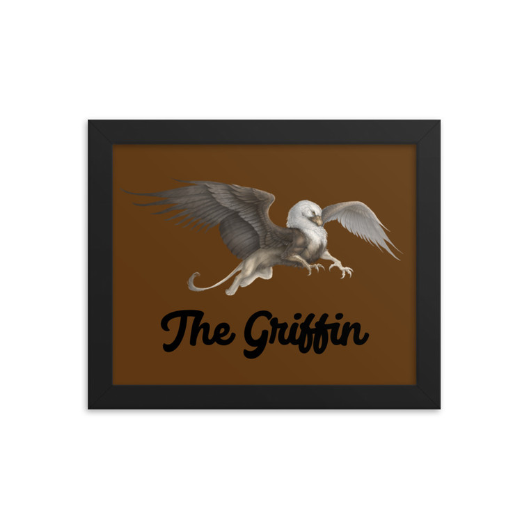 The Griffin Framed poster
