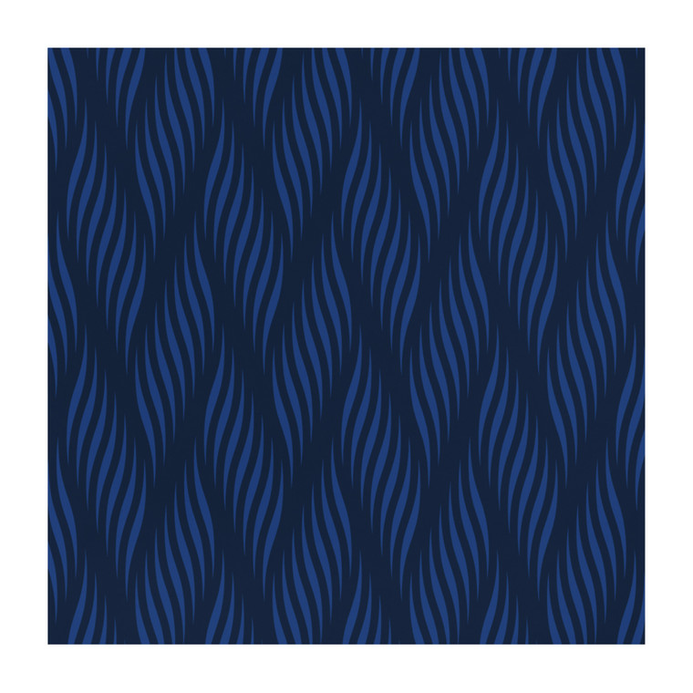 Blue Waves Recycled polyester fabric