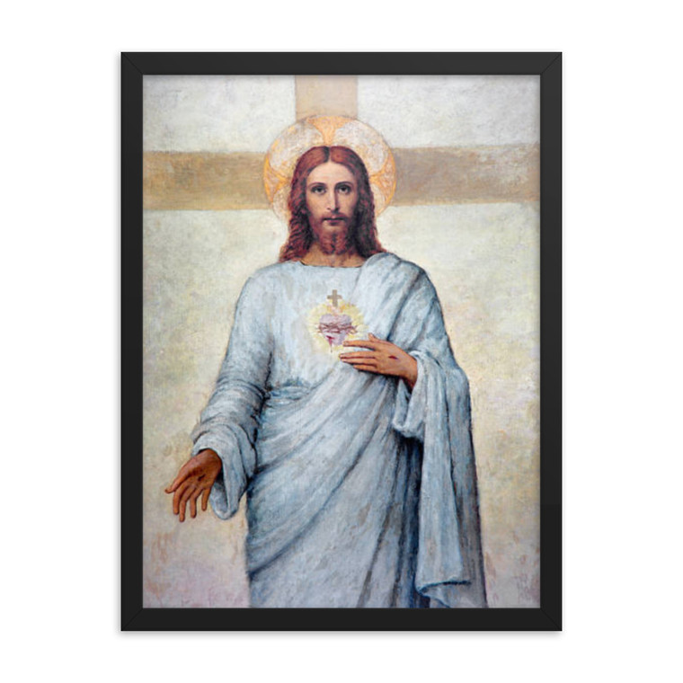 Jesus Has Risen Framed poster