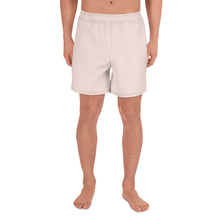 Wisp Pink Men's Athletic Long Shorts