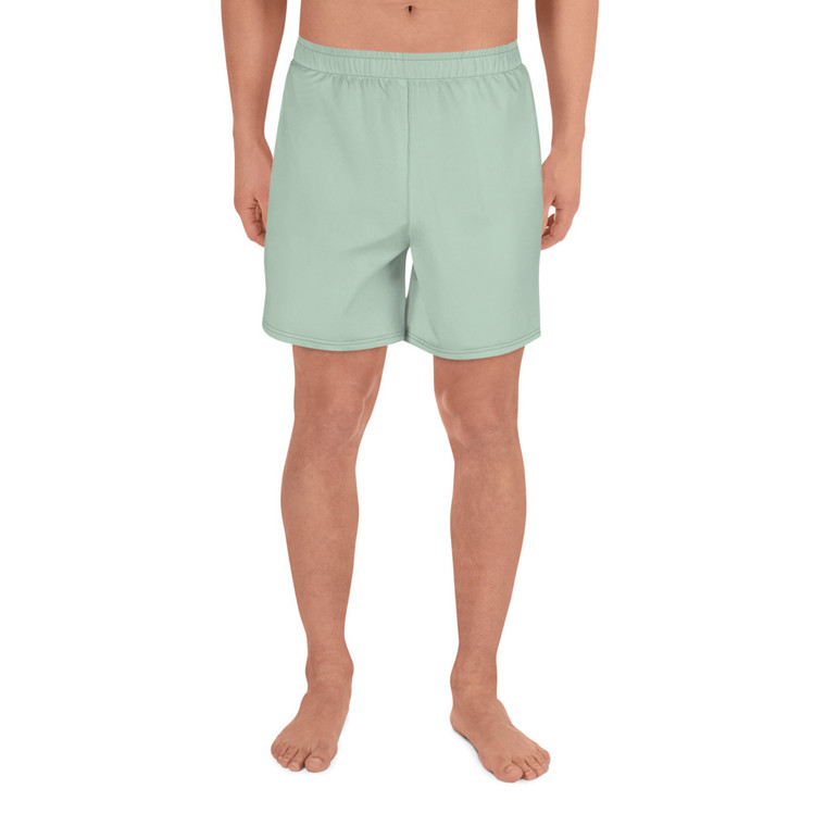 Edgewater Green Men's Athletic Long Shorts