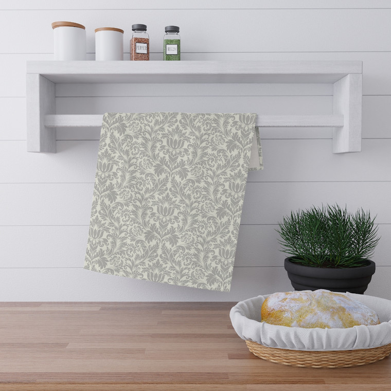 Vintage Beige Design Kitchen Towel