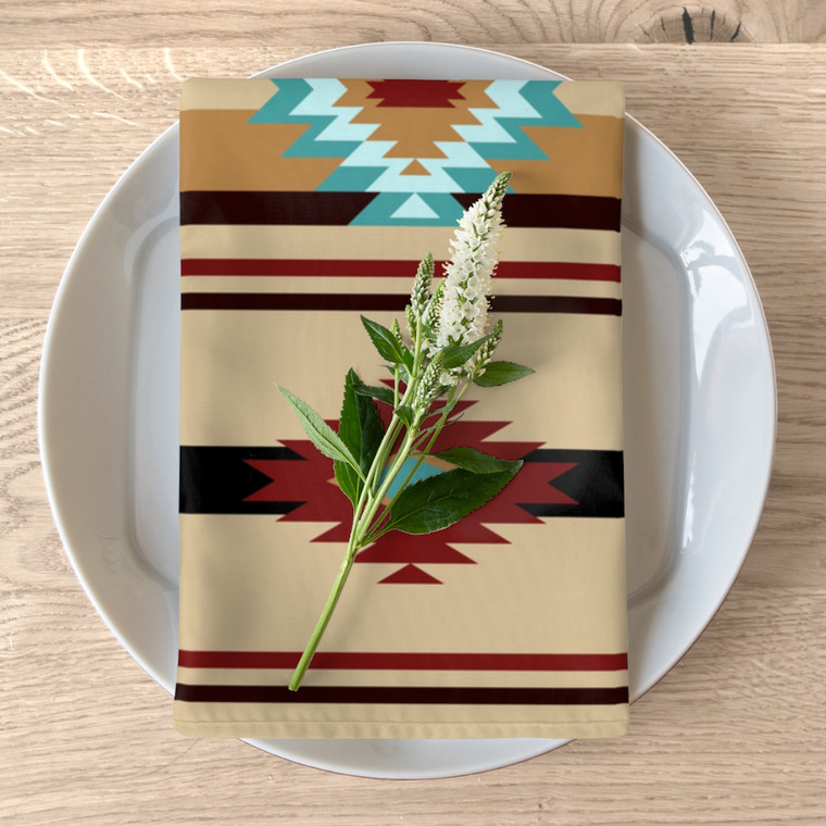 Southwestern Traditional Native American/Mexican Design Napkins
