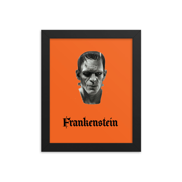 Frankenstein Framed poster