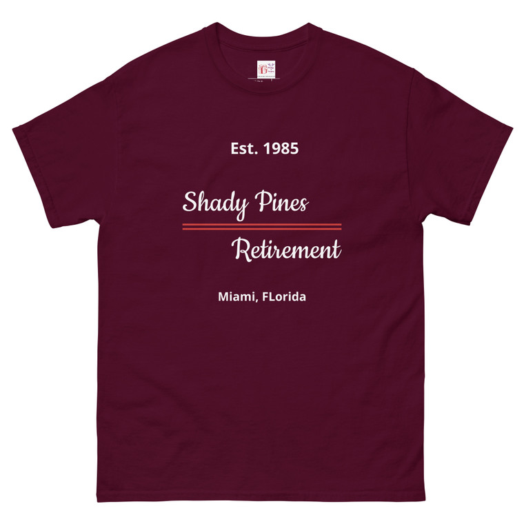Shady Pines Retirement Unisex tee