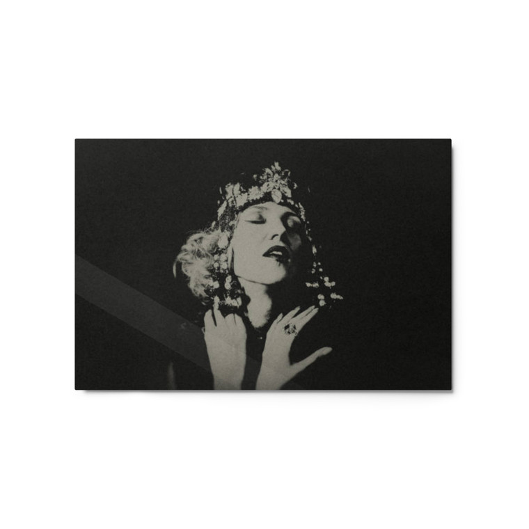 1920's Salient Film Actress Metal prints