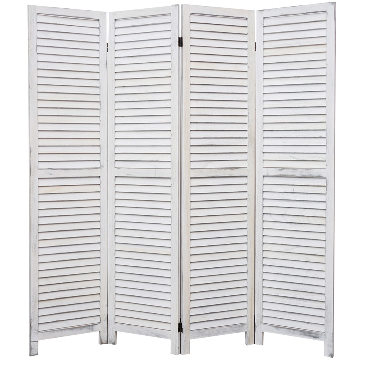 4, 6, 8 Panel Room Divider Full Length Wood Shutters White in USA, California, New York, New York City, Los Angeles, San Francisco, Pennsylvania, Washington DC, Virginia, Maryland