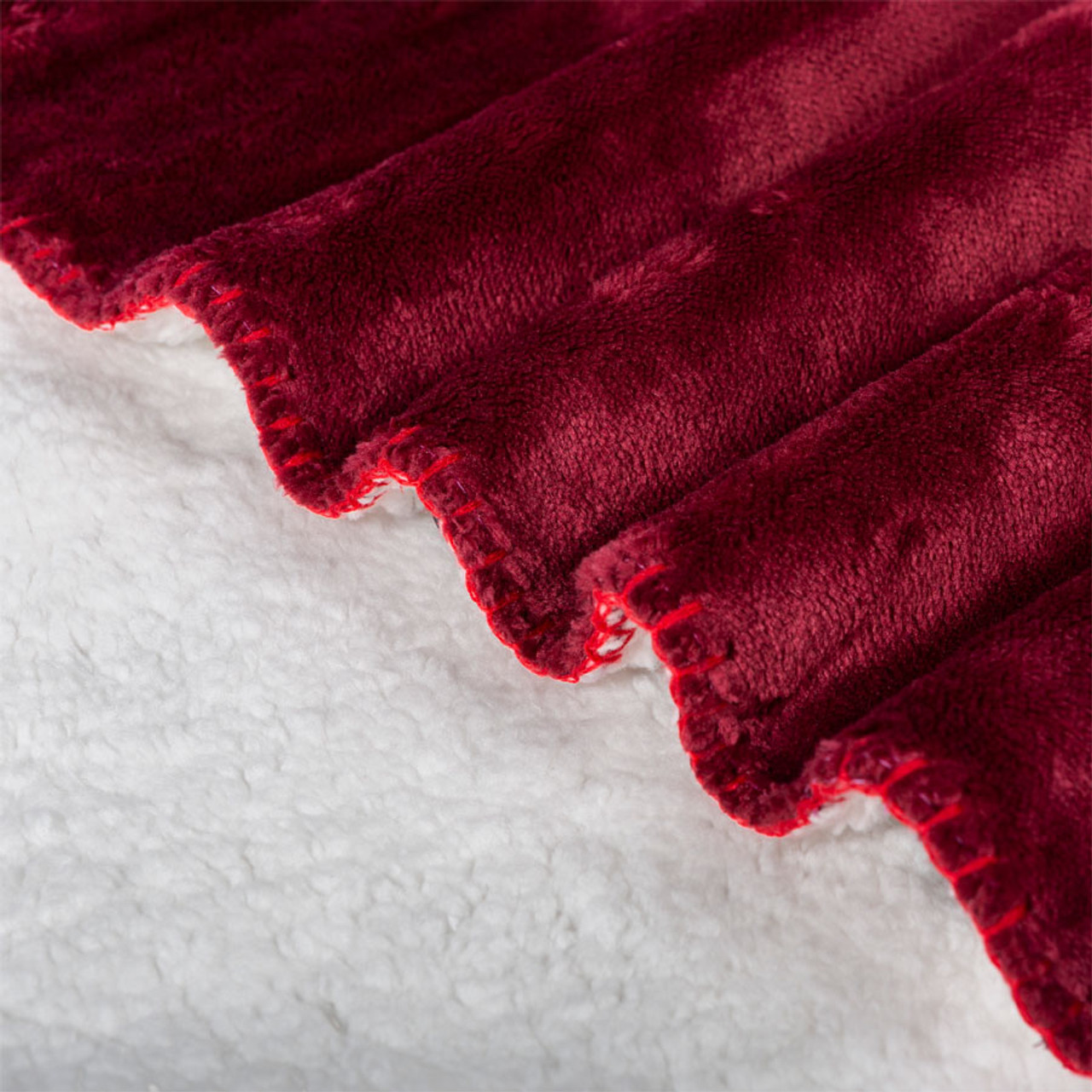 Fleece Sherpa Throw Warm Ultra Plush Soft Blanket