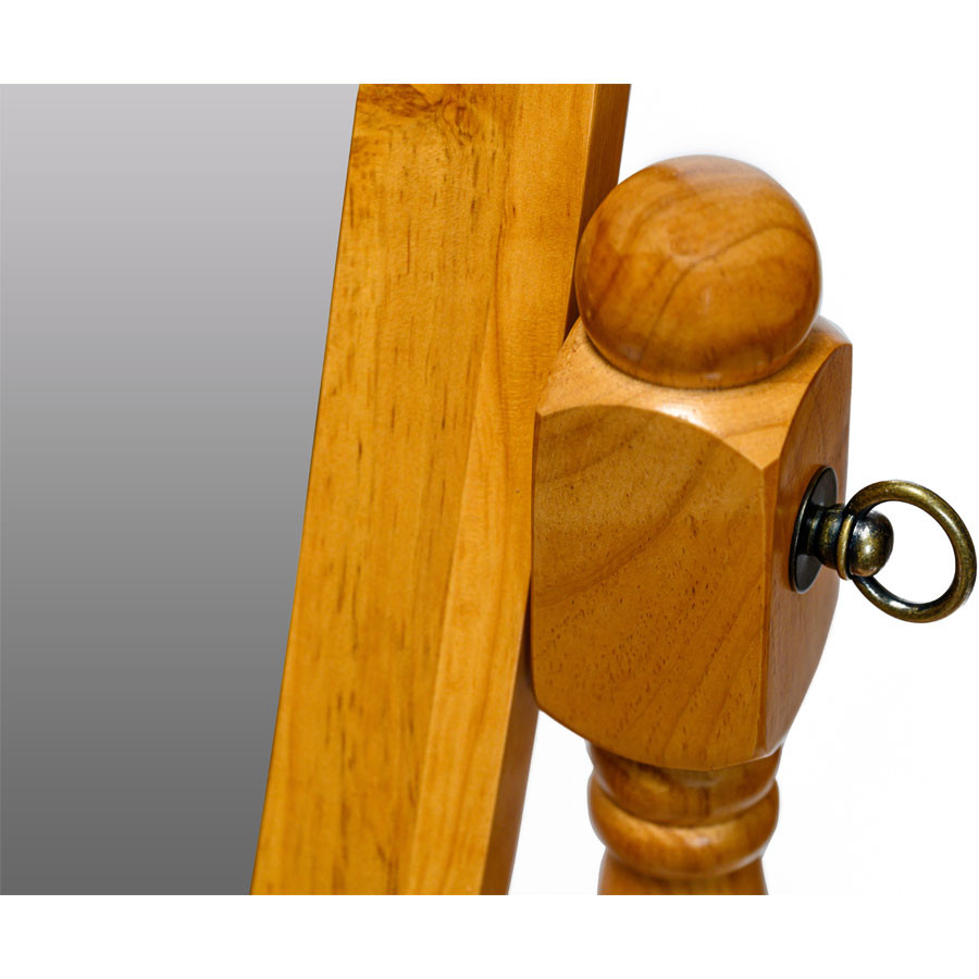 Swivel Full Length Wood Cheval Floor Mirror | Legacy Decor