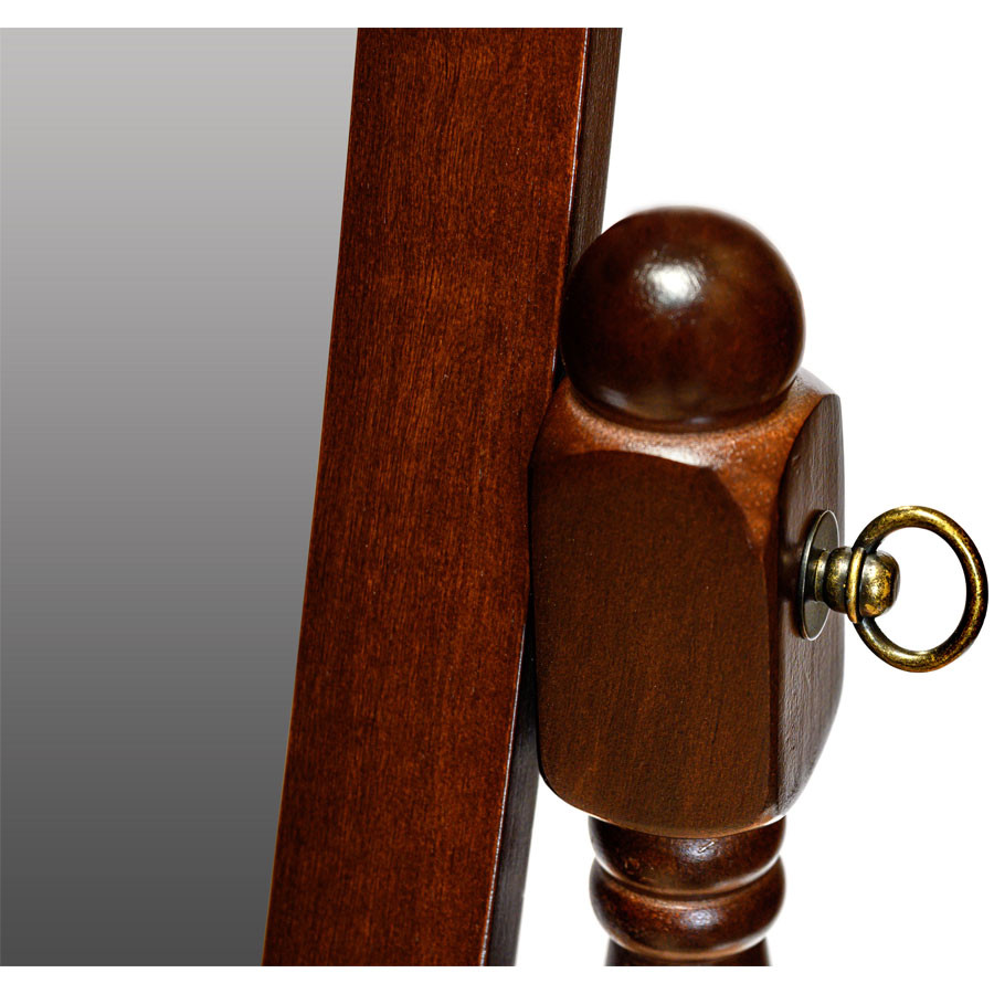 Swivel Full Length Wood Cheval Floor Mirror | Legacy Decor