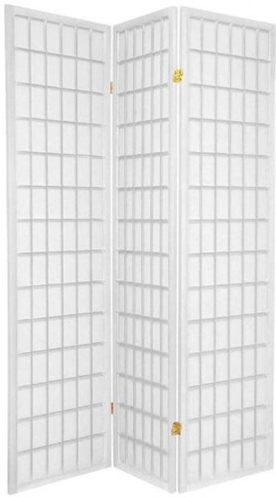 3 Panel Room Divider Privacy Screen Shoji Design - Thumbnail 5