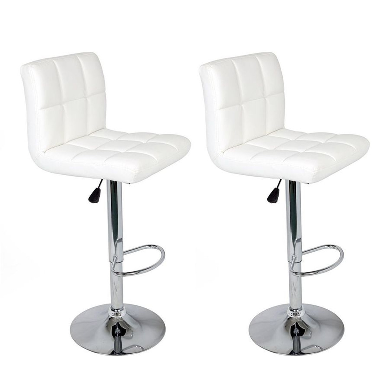 white folding bar stools
