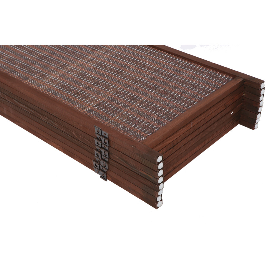 6 Panels Room Divider Screen Bamboo Woven Insert - Thumbnail 5