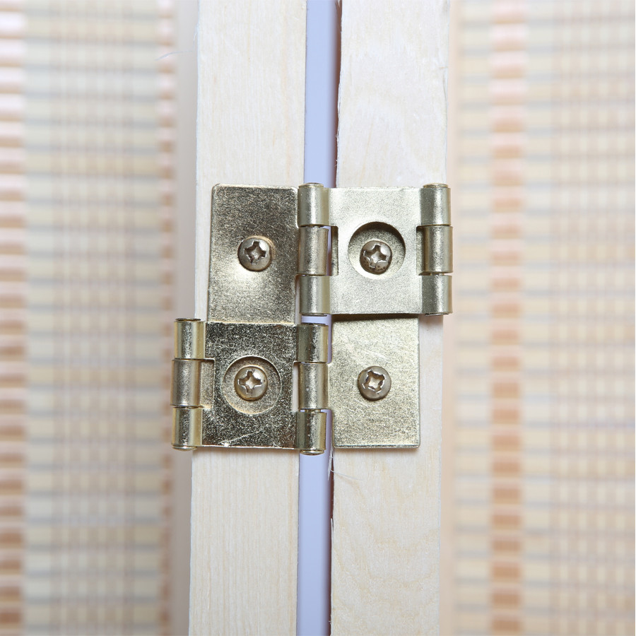 6 Panels Room Divider Screen Bamboo Woven Insert - Thumbnail 4