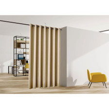 Blackout Room Divider Curtain Panel Thermal Insulated Cappuccino Color Blackout Room Divider Curtain Panel Thermal Insulated Cappuccino Color