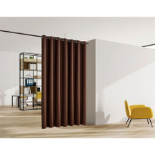 Blackout Room Divider Curtain Panel Thermal Insulated Brown Color Blackout Room Divider Curtain Panel Thermal Insulated Brown Color