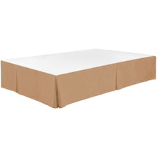 KHAKI Bed Skirt Dust Ruffle with Pleated Corners 100% Brushed Microfiber with 14” Drop in USA, California, New York, New York City, Los Angeles, San Francisco, Pennsylvania, Washington DC, Virginia, Maryland KHAKI Bed Skirt Dust Ruffle with Pleated Corners 100% Brushed Microfiber with 14” Drop in USA, California, New York, New York City, Los Angeles, San Francisco, Pennsylvania, Washington DC, Virginia, Maryland