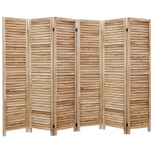 4, 6, 8 Panel Room Divider Full Length Wood Shutters Natural in USA, California, New York, New York City, Los Angeles, San Francisco, Pennsylvania, Washington DC, Virginia and Maryland