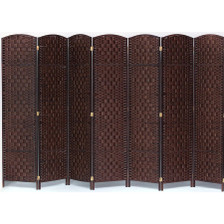 7 Panel Room Divider, Privacy Partition Screen Bamboo Woven Panel in USA, California, New York, New York City, Los Angeles, San Francisco, Pennsylvania, Washington DC, Virginia and Maryland