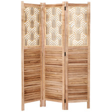 3 Panel Room Divider Rustic  decorative Shutter & Cutout  3 Panel Room Divider Rustic  decorative Shutter & Cutout