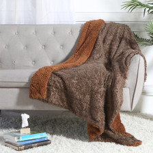 Luxury Ultra Plush Shag & Soft Sherpa Fleece Decorative Throw Blanket Luxury Ultra Plush Shag & Soft Sherpa Fleece Decorative Throw Blanket
