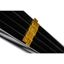 Room Divider Double Cross Design Black Color