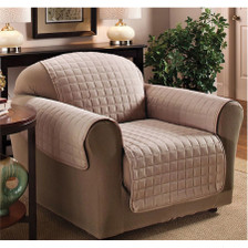 1 PC Soft, Quilted Micro Suede, Chair Protector Slipcover for Pets