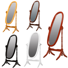 Swivel Full Length Wood Cheval Floor Mirror Swivel Full Length Wood Cheval Floor Mirror