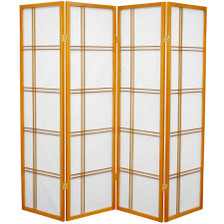 Room Divider Privacy Screen Lattice Design Natural color  Room Divider Privacy Screen Lattice Design Natural color